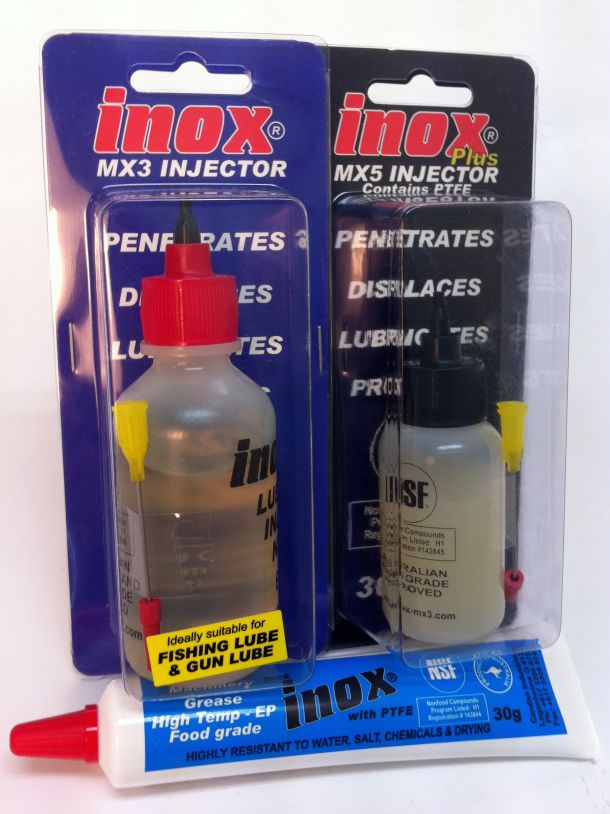 Inox lubricates & protects